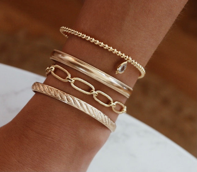 Mercedes Cuff Bracelet