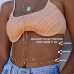Reese Fringe Belly Chain