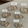 14k gold filled Classic hoops